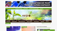 Desktop Screenshot of energiezivota.com